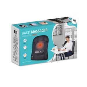Health Touch Back Massager, Vibration Massage, Soothing Heat, Back Relaxation